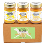 Wag Butter Trio - Banana Flax, Pumpkin Spice, Vanilla Tater